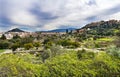 Ancient Agora Stoa Parthenon Acropolis Athens Greece Royalty Free Stock Photo