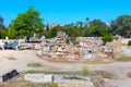 Ancient Agora view in, Athens, Greece Royalty Free Stock Photo