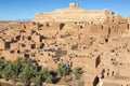Ancient Ait Benhaddou village in Morocco, Africa Royalty Free Stock Photo