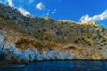 Ancient Alanya fortress on high rock