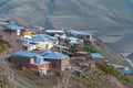 Ancient alpine village Khinalig in Azerbaijan