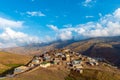 Ancient alpine village Khinalig in Azerbaijan