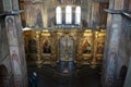 Ancient altar in the church of Saint Sophia in Kyiv Royalty Free Stock Photo