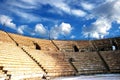 Ancient amphitheater Royalty Free Stock Photo