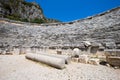 Ancient amphitheater in Myra, Turkey Royalty Free Stock Photo