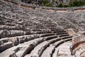 Ancient amphitheater in Myra (Turkey) Royalty Free Stock Photo