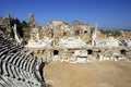 Ancient Amphitheater in Side, Turkey