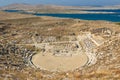 Ancient amphitheatre, Delos island, Greece