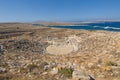 Ancient amphitheatre, Delos island, Greece