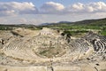 Ancient amphitheatre in the ruins of Patara, in Antalya, Turkey Royalty Free Stock Photo