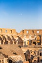 Ancient Amphitheatrum Flavium, Colosseum, Rome, Italy, Europe Royalty Free Stock Photo