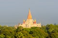 Ancient Ananda pagoda in Bagan