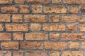 Ancient antique brick wall texture Royalty Free Stock Photo