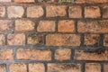 Ancient antique brick wall texture