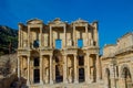 Ancient antique city of Efes, Ephesus antique ruin library
