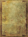 Ancient Antique Grunge Paper Frame Page Graphic Design