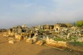 Ancient antique ruins of Hierapolis Royalty Free Stock Photo