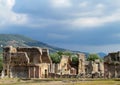 Ancient antique ruins of Villa Adriana, Tivoli Rome Royalty Free Stock Photo