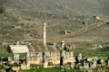 Ancient antique temple ruins of Hierapolis Royalty Free Stock Photo