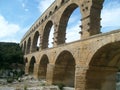 Ancient aquaduct in Provence France Royalty Free Stock Photo