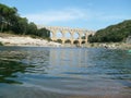 Ancient aquaduct in Provence France Royalty Free Stock Photo