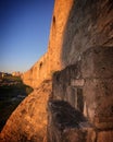 Ancient aqueduct near Larnaca, Cyprus, March 2019 Royalty Free Stock Photo