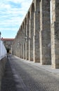 The ancient aqueduct of Portuguese Vila do Conde Royalty Free Stock Photo