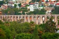 Aqueduct of the queretaro city I Royalty Free Stock Photo