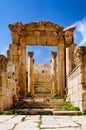 Ancient arch of in Jerash