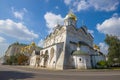 Ancient Archangel Cathedral. Moscow Kremlin, Russia Royalty Free Stock Photo