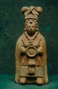 Mayan figurine of Haina Island Royalty Free Stock Photo