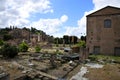 Roman Forum Royalty Free Stock Photo