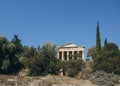 Ancient architecture built columns ruins greece athens Royalty Free Stock Photo