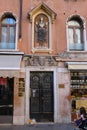 Ancient architecture of historic center in Venice, Italy Royalty Free Stock Photo