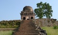 Ancient Architecture of Mandav Jaali Mahal Royalty Free Stock Photo