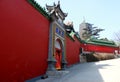 Ancient architecture of the palaces complex in the Forbidden City, Beijing, China Royalty Free Stock Photo