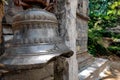 Ancient Architecture of a temple bell. An Ancient Large Broken Royalty Free Stock Photo