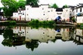 The ancient architecture in zhuge bagua village, the ancient town of china