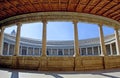 Ancient arena in the Alhambra Palace in Spain Royalty Free Stock Photo