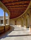 Ancient arena in the Alhambra Palace in Spain Royalty Free Stock Photo