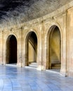 Ancient arena in the Alhambra Palace in Spain Royalty Free Stock Photo