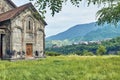 In the ancient armenian monastery Akhtala Royalty Free Stock Photo