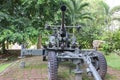 Ancient artillery for Thai soldiers in World War 2