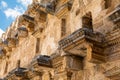 The ancient Aspendos amphitheater near Antalya city. Aspendos, Turkey