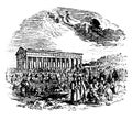 Ancient Athens View of Athens vintage engraving
