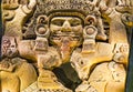 Ancient Aztec God Stone Statue Templo Mayor Mexico City Mexico Royalty Free Stock Photo