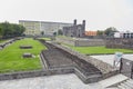 The ancient Aztec ruins of Tlatelolco in Mexico City