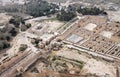 Ancient Babylon in Iraq from air. Royalty Free Stock Photo