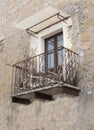 Ancient balcony in Calcata