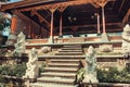 Ancient Balinese statues, hinduism